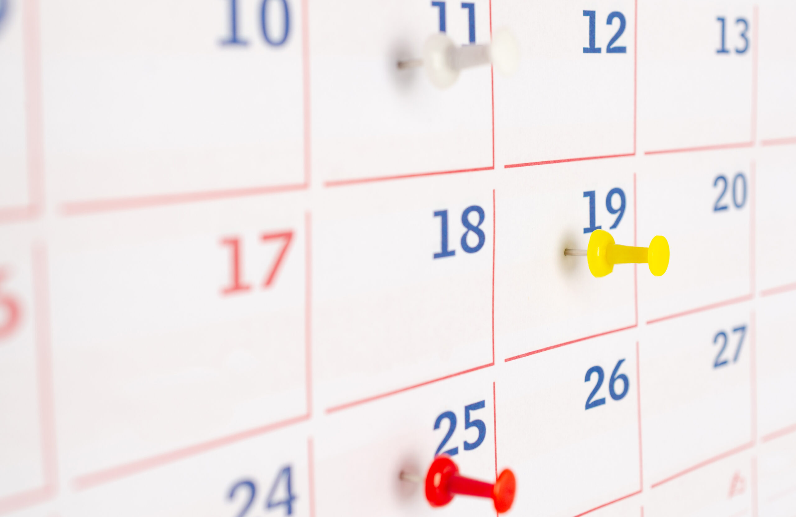 Calendario de la campaña de Renta 2025